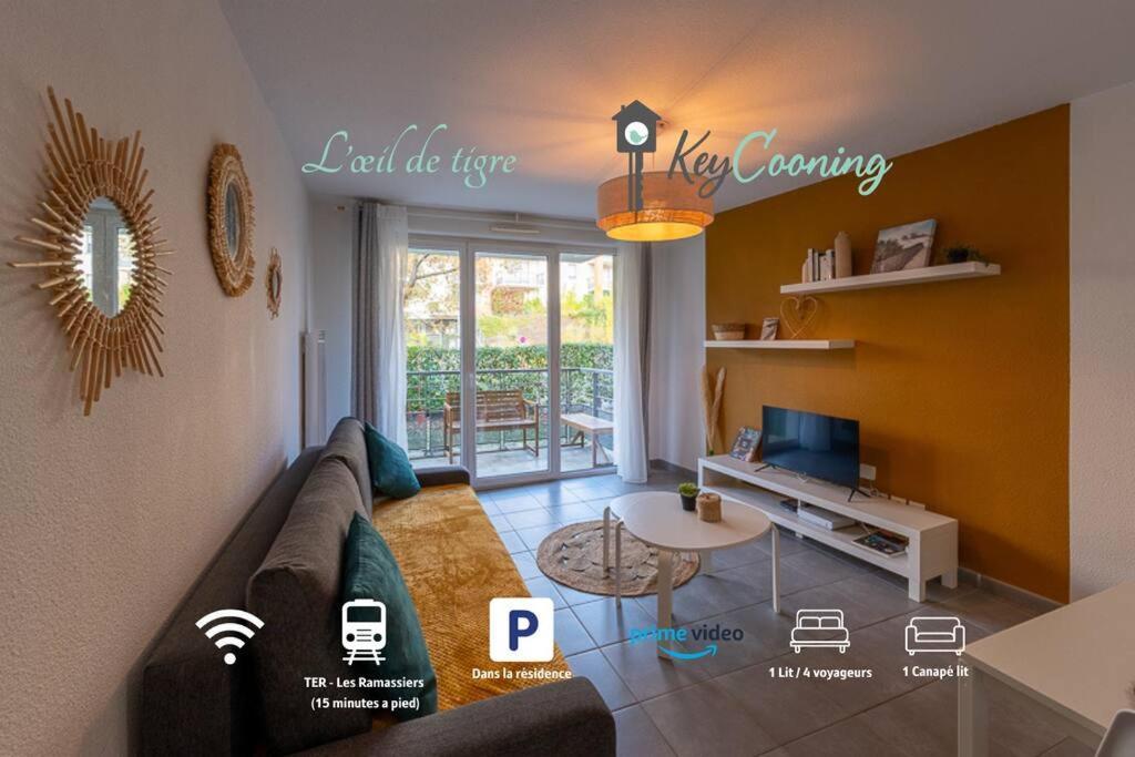 L'Oeil De Tigre Apartment โคโลมิเยร์ส ภายนอก รูปภาพ